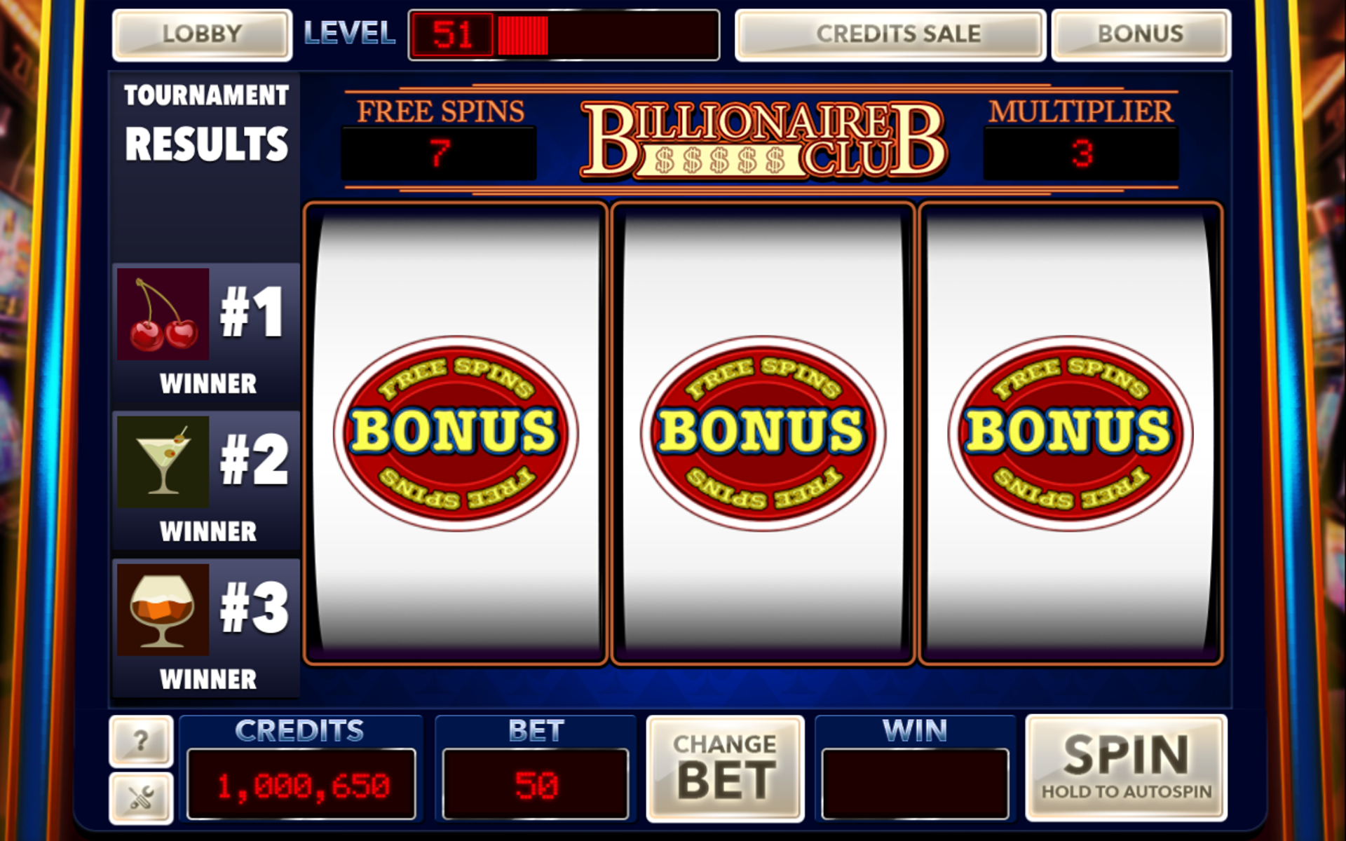 Android application Real Vegas Casino - Free Slots screenshort