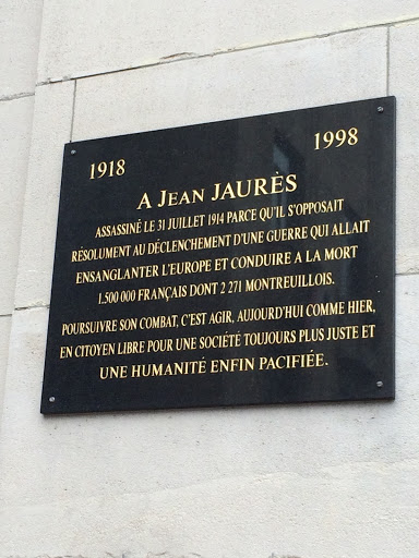 Hommage à Jean Jaurès