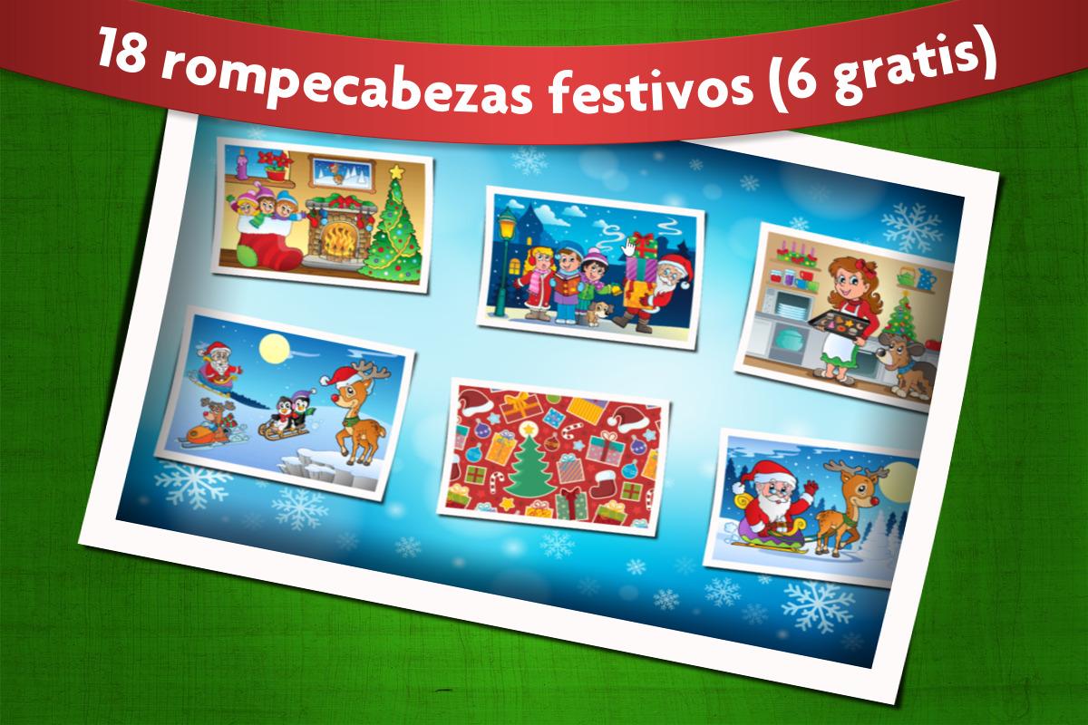 Android application Kids Christmas Jigsaw Puzzles screenshort