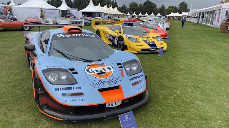 The People’s Choice award went to this Gulf-liveried 1997 McLaren F1 GTR long tail. Picture: MARK SMYTH