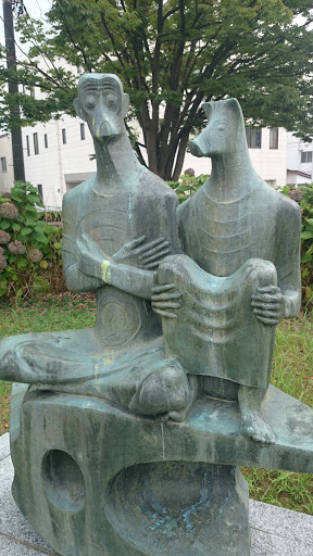 筋斗雲（きんとうん）の銅像