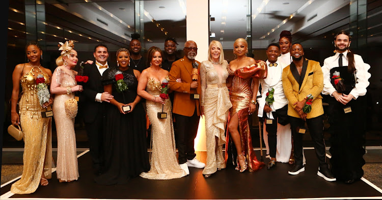 SA Style Awards winners during a ceremony held at Sandton Hotel.