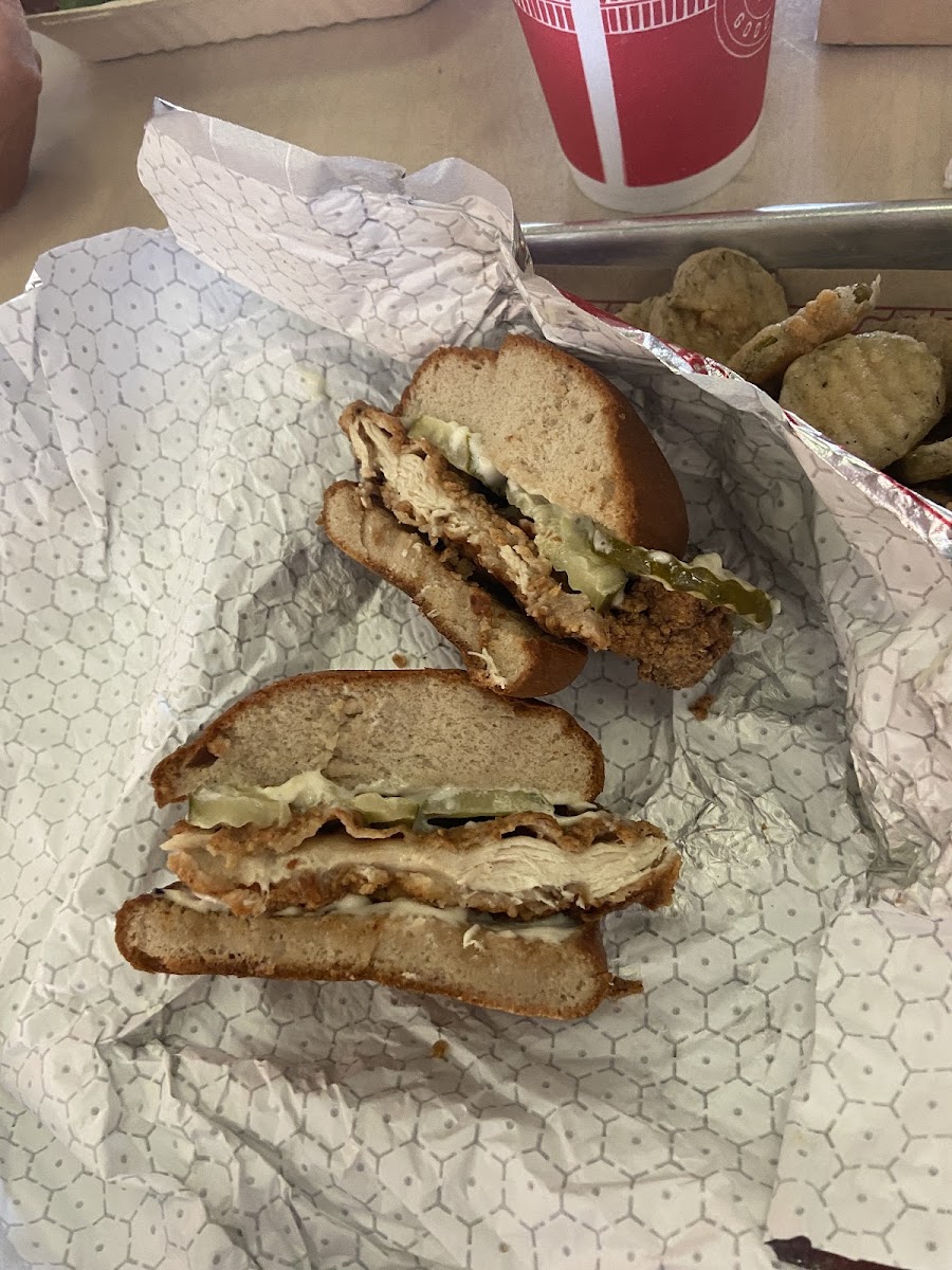 Chicken sandwich