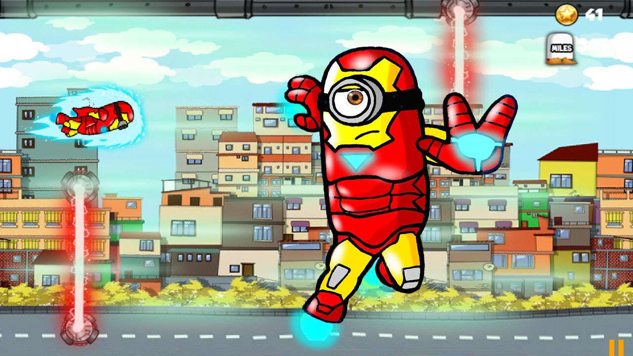 Android application Ironfly Super-minion screenshort