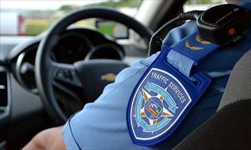 A Cape Town traffic officer. File photo
