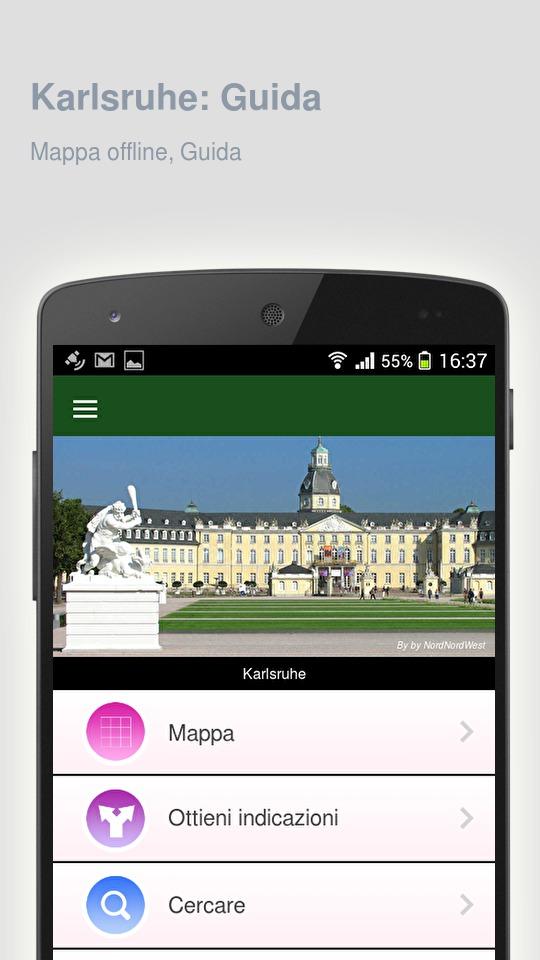 Android application Karlsruhe: Travel guide screenshort