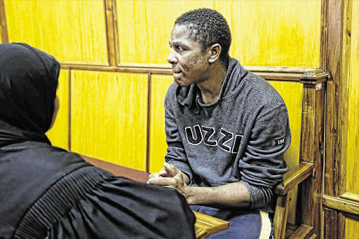 MURDER MOST FOUL: Andrew Chimboza in the Cape Town High Court.