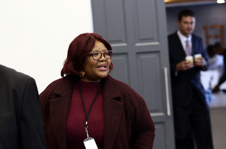Former ANC MP Vytjie Mentor appears before the State Capture Commission of Inquiry in Parktown, Johannesburg where she is giving evidence on the Gupta family's alleged influence on state related matters including appointing of cabinet ministers.