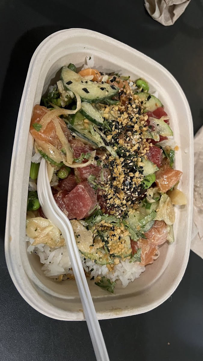 Gluten-Free at Poke Bar