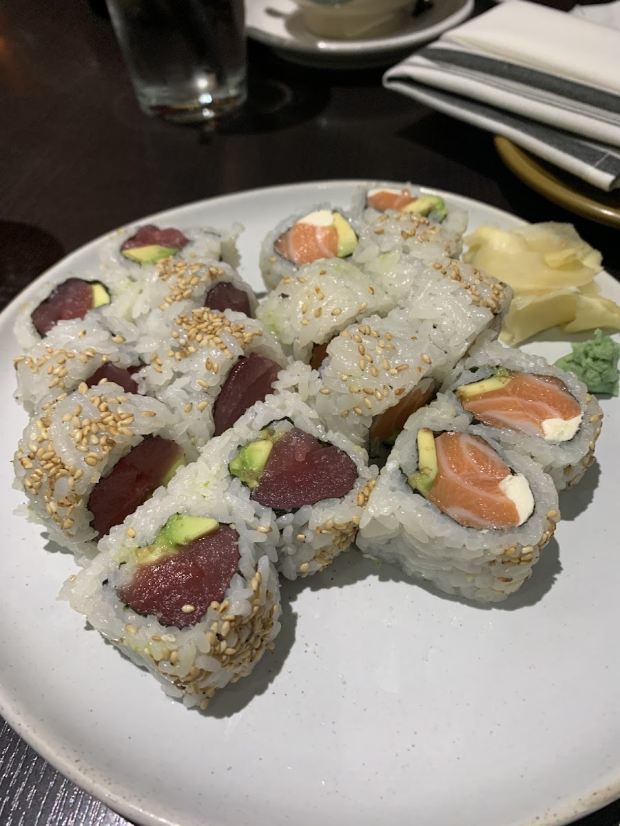 Gluten-Free Sushi at Hoshi & Sushi Asian Cuisine