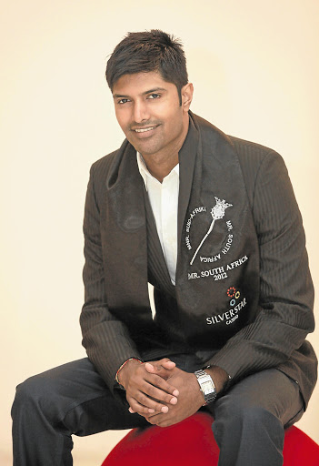 NERVOUS: The first Indian Mr South Africa, Andrew Govender, did not invite his parents to the final pageant Picture: SIMPHIWE NKWALI