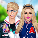 ダウンロード High School Couple: Girl & Boy Makeov をインストールする 最新 APK ダウンローダ