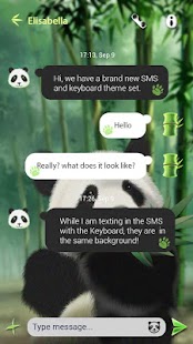How to mod (FREE) GO SMS PANDA THEME 1.6 unlimited apk for pc