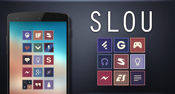   Slou - Icon Pack- screenshot thumbnail   