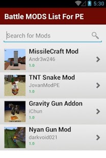 How to get Battle MODS List For PE 1.0 apk for laptop