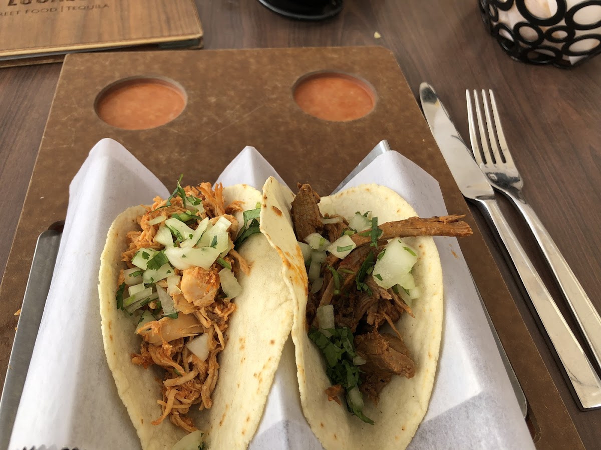 Gluten-Free Tacos at Zocalo Street Food and Tequila