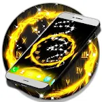 Fire Clock Live Wallpaper Apk