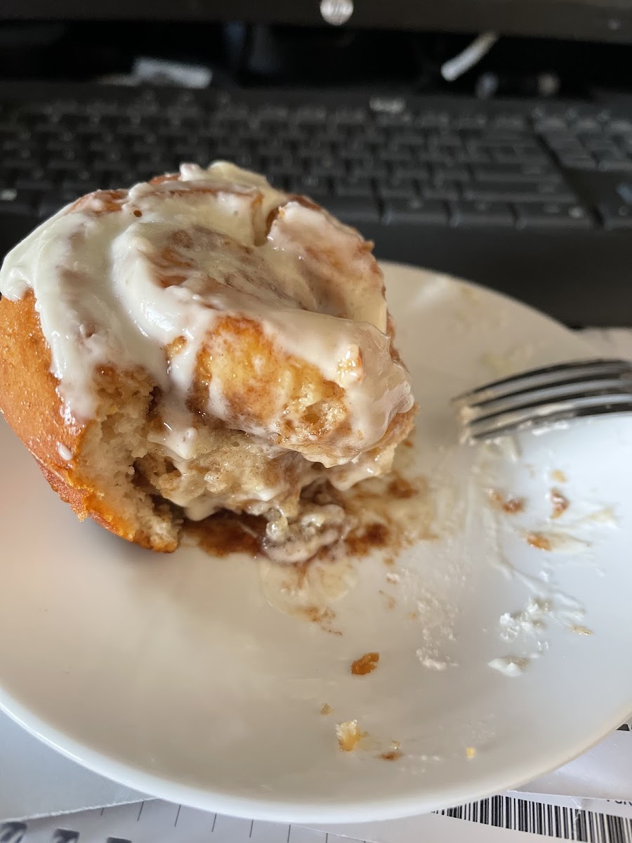 Cinnamon roll! So good.