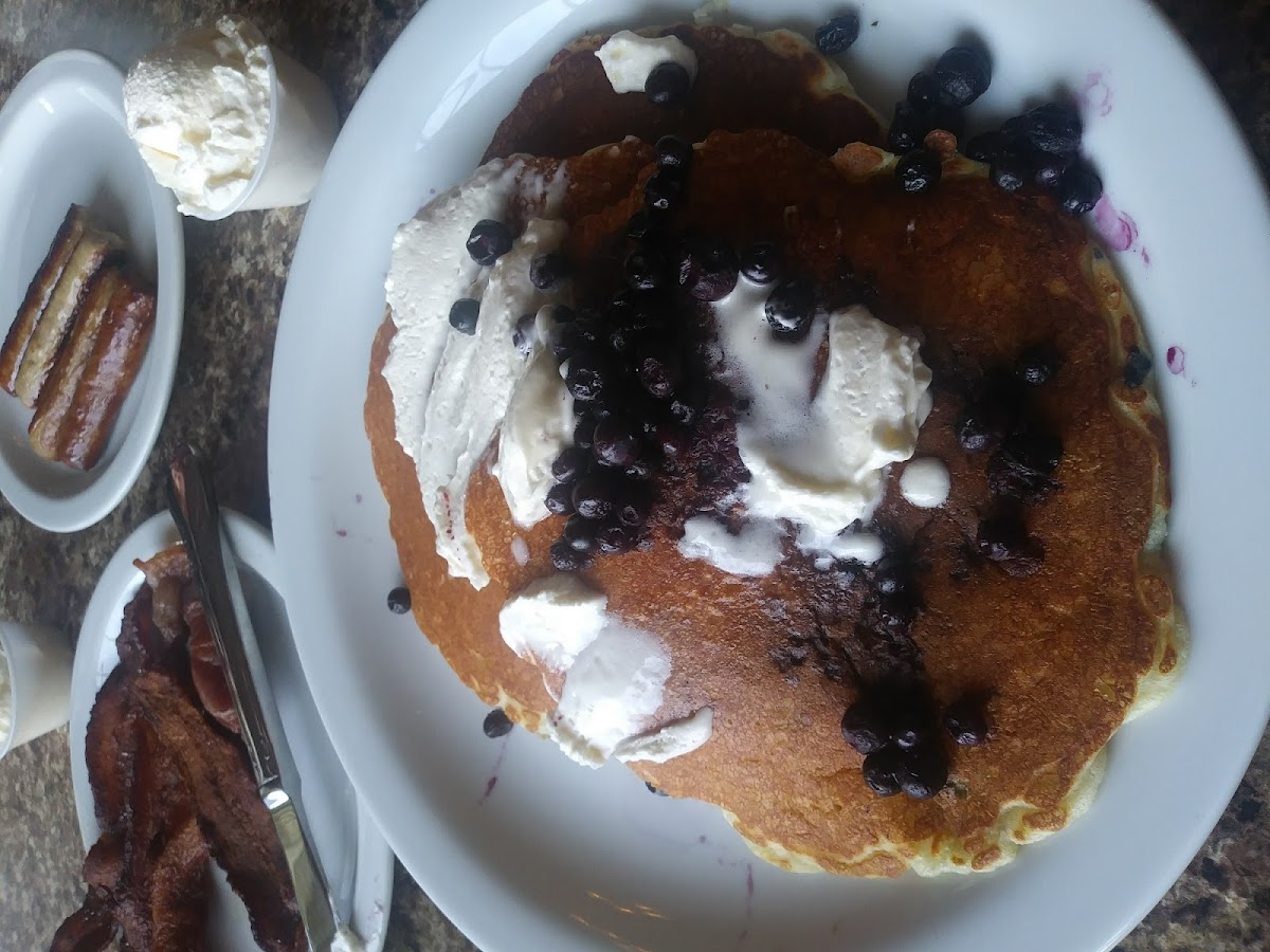 Gluten Free Blueberry Pancakes!