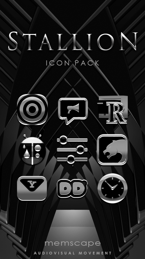 Android application STALLION Icon Pack screenshort