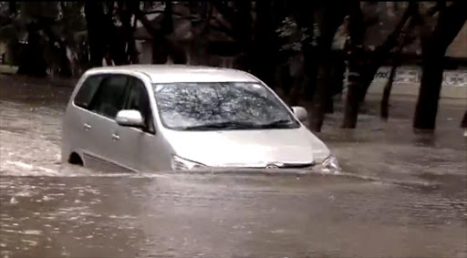 A car driving through Letaba Camp. File picture