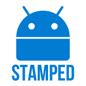 Stamped Blue Icons