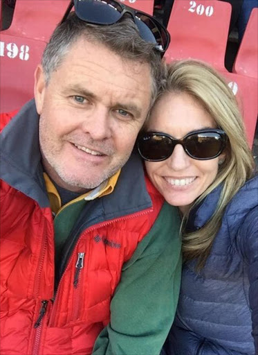 Jason Rohde and wife Susan, who was found with an electric cord around her neck. Image: FACEBOOK