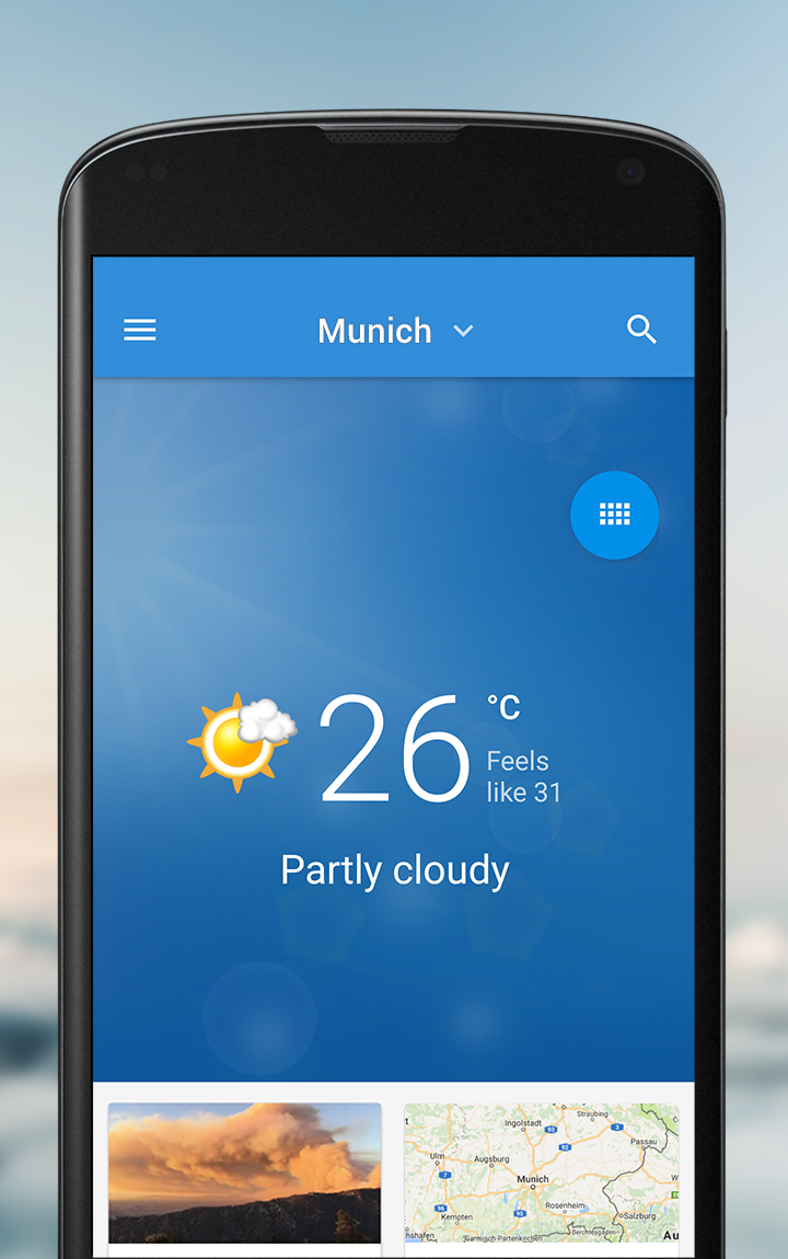 Android application The Weather Network screenshort