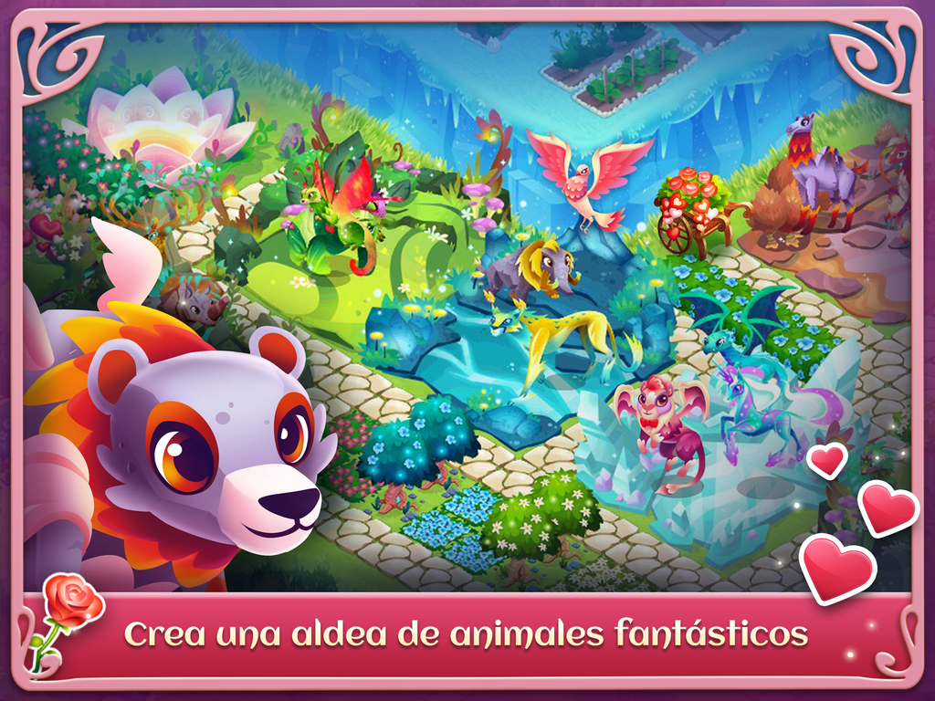 Android application Fantasy Forest: Valentines screenshort