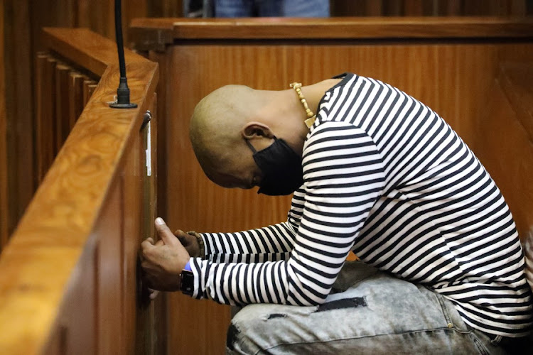 Dumisani Mkhwanazi during his trial for the murder of 19-year-old UJ student Palesa Madiba