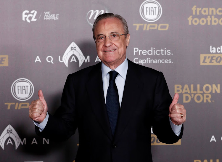 President of Real Madrid Florentino Perez is the first chairman Super League.
