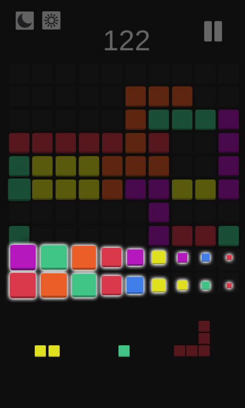 Android application 1010! puzzle 2 screenshort
