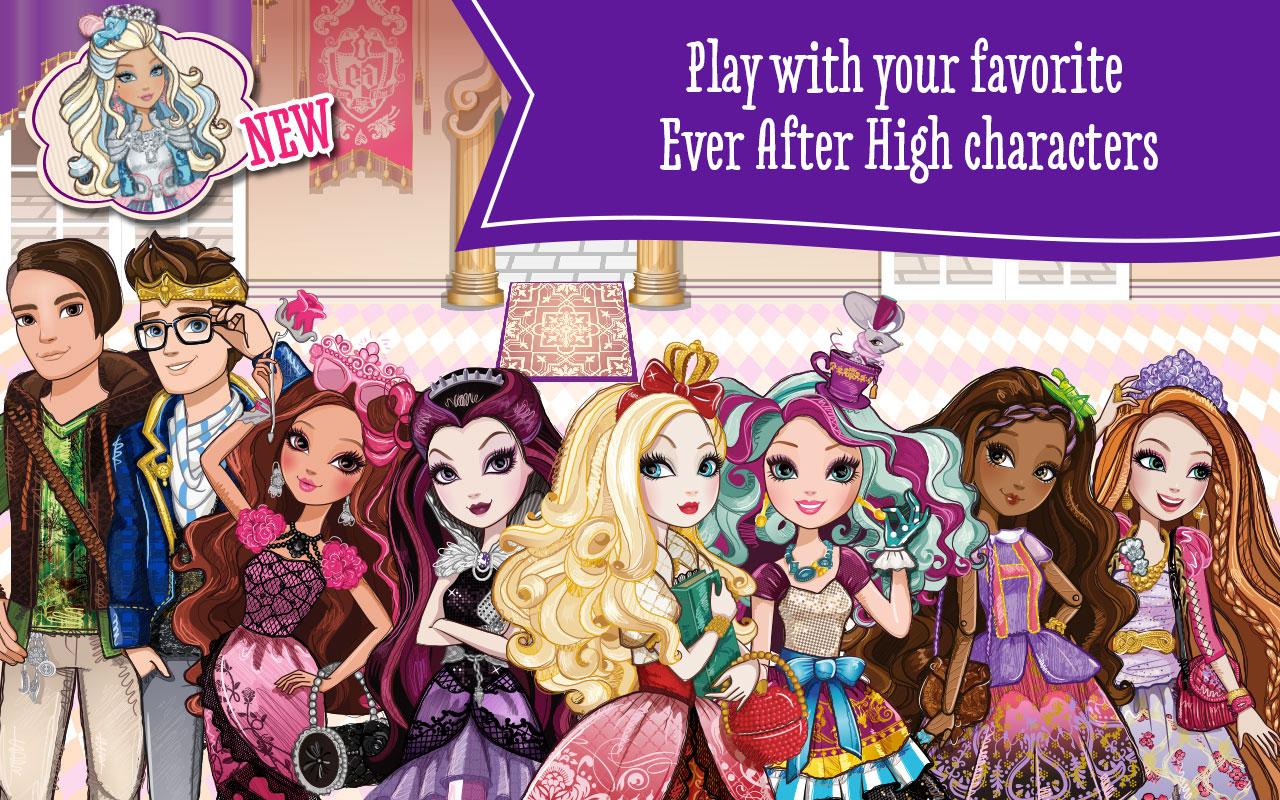 Android application Ever After High™Tea Party Dash screenshort