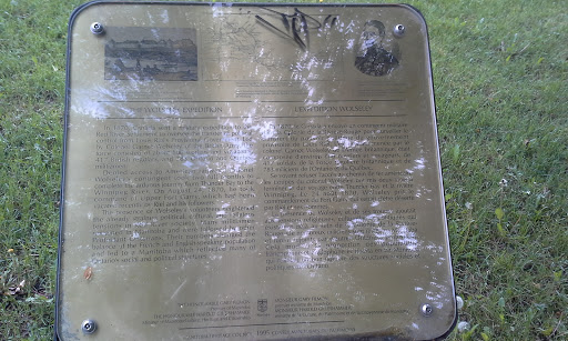 The Wolseley Expedition Plaque