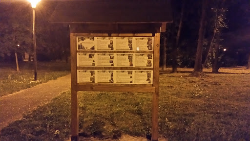 Park Mladenaca Info Board