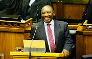 President Cyril Ramaphosa during his response to the debate on the state of the nation address in Parliament, Cape Town, on February 20 2018.