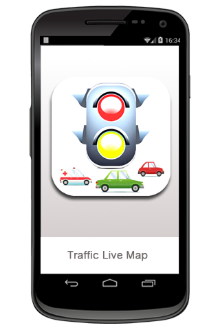 Android application Traffic Live Map screenshort
