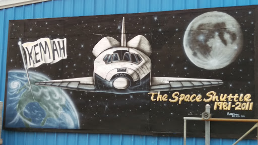 Kemah Space Shuttle Mural