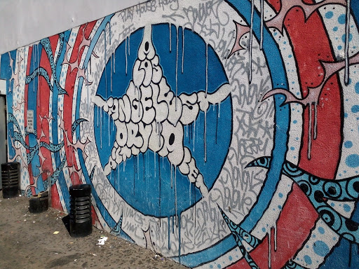 Captain America Mural