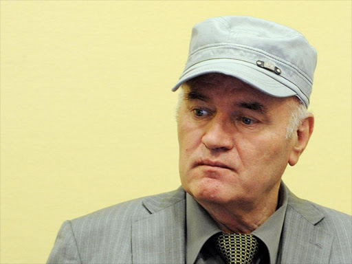 Former Bosnian Serb commander Ratko Mladic appears in court at the International Criminal Tribunal for the former Yugoslavia (ICTY) in the Hague, Netherlands, June 3, 2011. /REUTERS