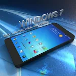 Blue Windows 7 GoLauncher Free Apk