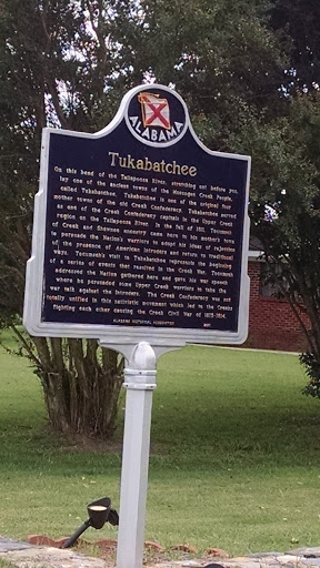 Tukabatchee Historical Marker