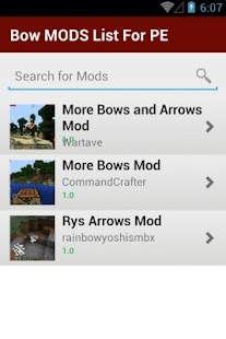 How to mod Bow MODS List For PE 1.0 unlimited apk for pc