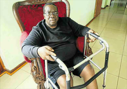 A 65-year-old East Londoner Toto Kontyo is now siting at home and waiting to die after he was told by Frere Hospital that people his age do not qualify to be treated for chronic renal failure Picture: SINO MAJANGAZA