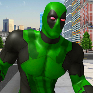 Download Green hero crime fighting For PC Windows and Mac