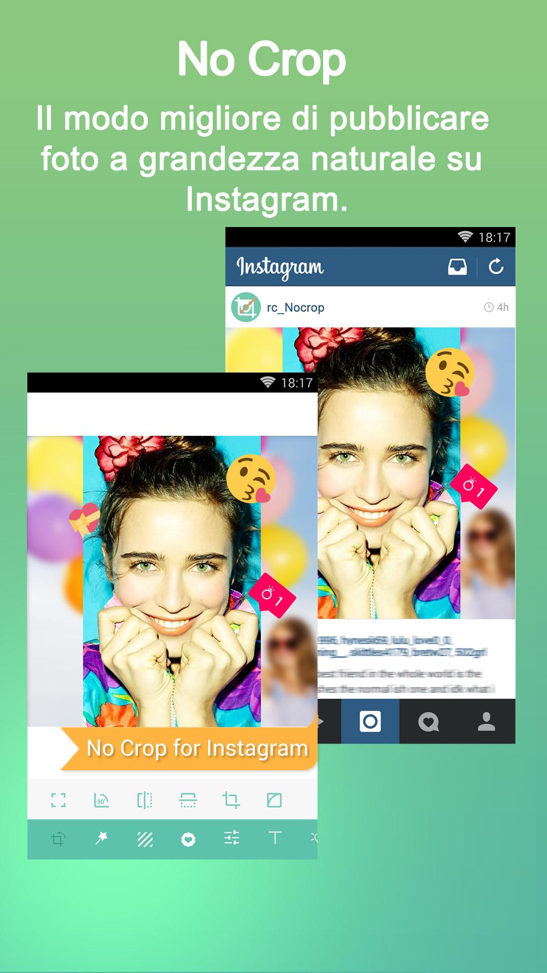 Android application No Crop & Square for Instagram screenshort