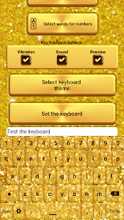 How to download Gold Glitter Keyboard lastet apk for pc