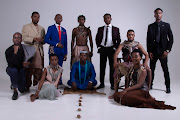 The cast of ‘Amawethu ’, a dance production by Luyanda Sidiya.