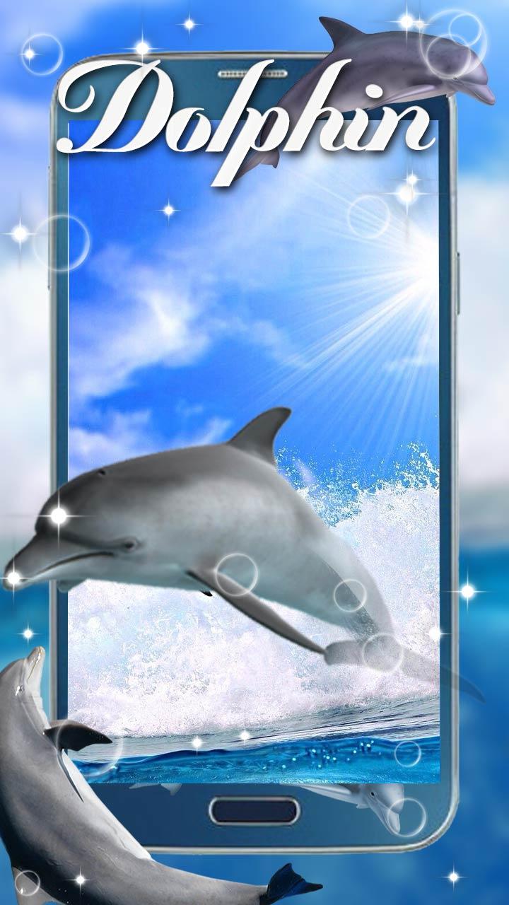 Android application Swimming Live Dolphin screenshort