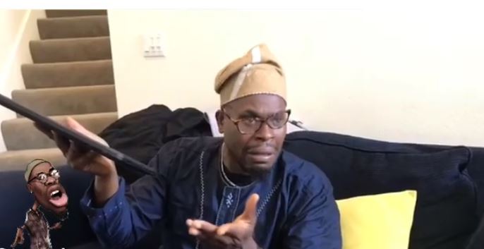 A nigerian comedian performed a skit where an African parent was asked what they hear.